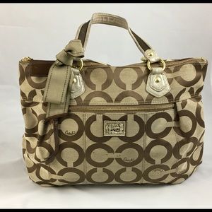 Coach signature bag